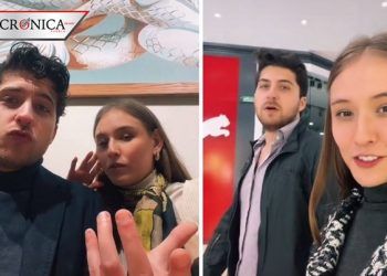 Los encerraron: pareja se hace viral por quedarse dormida en un cine (VIDEO)