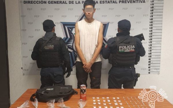 Detienen en San Baltazar Campeche a presunto narcovendedor