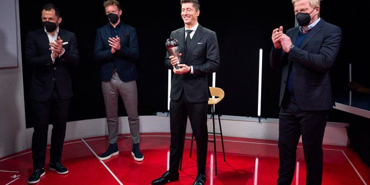 Robert Lewandowski gana el The Best de la FIFA por segundo año consecutivo