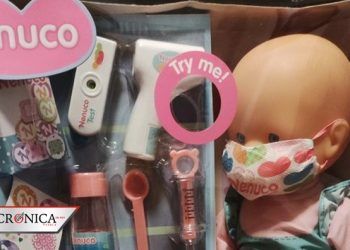 ¿Malito? Lanzan a la venta el Nenucovid, juguete con kit para la pandemia (FOTOS)