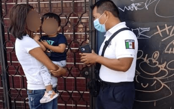 Policía municipal localiza en Puebla a madre e hijo reportados como extraviados en Morelos