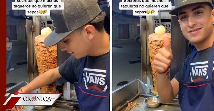 Taquero revela secreto para dar menos carne a mayor precio (VIDEO)