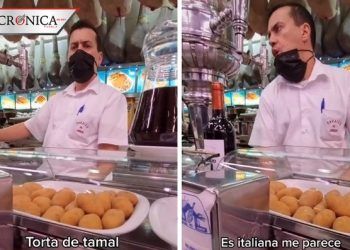 Joven pregunta en local si venden guajolotas; le responden que es platillo italiano