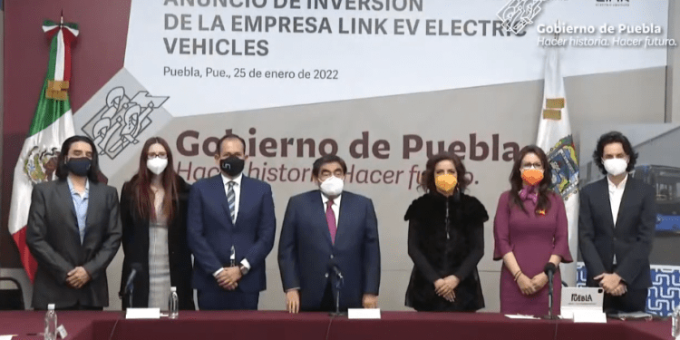 Invertirá Link EV Electric Vehicles más de 5 mil mdp en Puebla