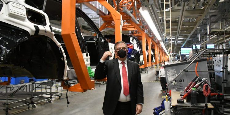 Anuncia Marcelo Ebrard en Puebla el lanzamiento del Grupo de Trabajo de Electrificación