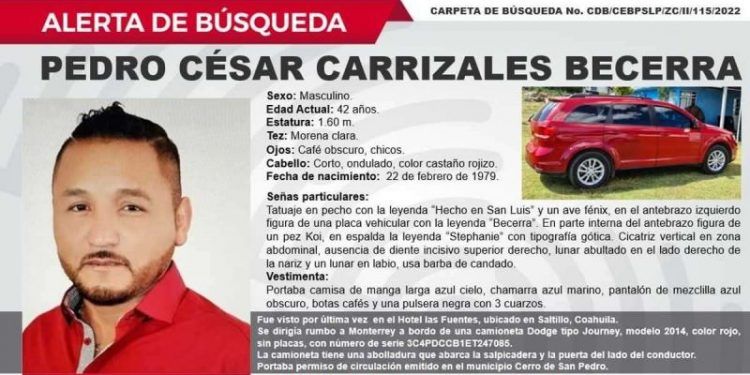Emiten alerta de búsqueda por «El Mijis»   