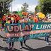 Marcharon alumnos UDLAP este viernes por las calles de Puebla