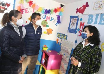 Eduardo Rivera pone en marcha el programa de Estancias Infantiles