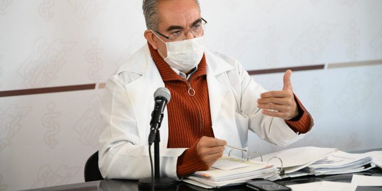 Puebla contempla descenso de contagios y hospitalizados por COVID esta semana