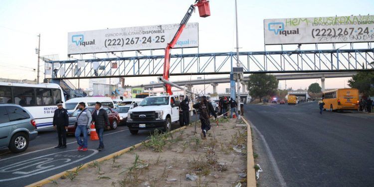 Ayuntamiento de Puebla inicia mantenimiento del bulevar Carmen Serdán
