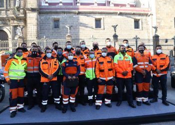 Ayuntamiento de Puebla reconoce labor de rescatistas urbanos de Protección Civil