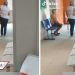 Captan a esposa llevando a pareja amarrada a vacunarse contra COVID-19 (VIDEO)
