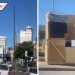 Hombre se hace viral por crear casa de 2 pisos con cajas de cartón (VIDEO)