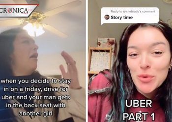 Mujer entra a trabajar a Uber y descubre engaño de su novio (VIDEO)