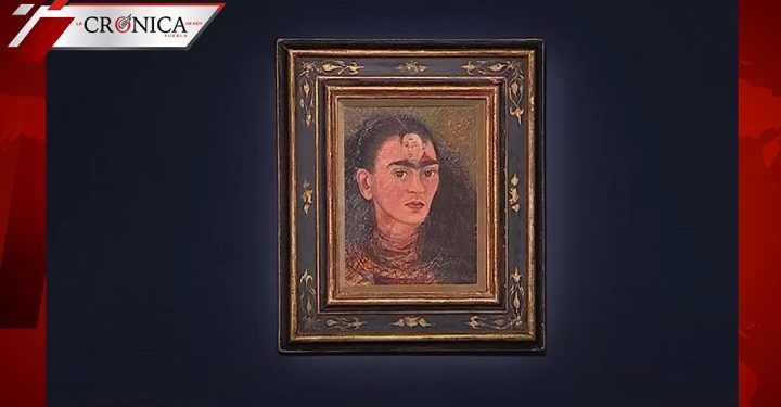 Subastan autorretrato de Frida Kahlo en 34 millones de dólares en Nueva York