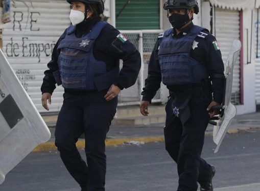Baja número de policías lesionados: 67 en 2021