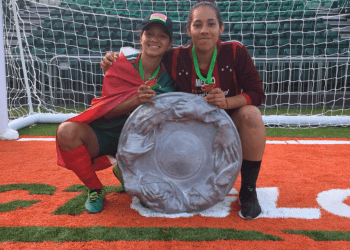 Sandra Muñoz, portera de categoría mundial