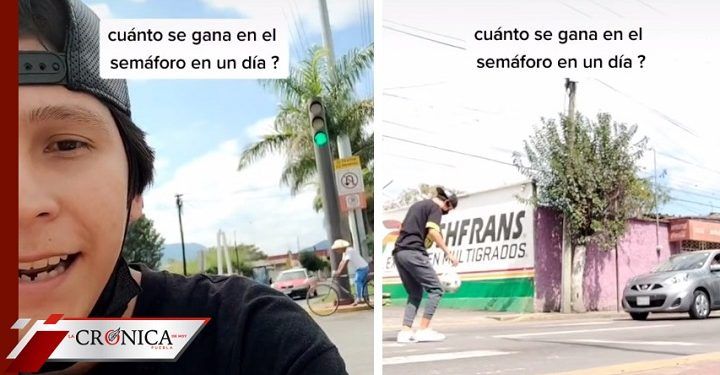 Hasta 400 pesos: TikToker cuenta cuánto gana al hacer malabares en la calle (VIDEO)