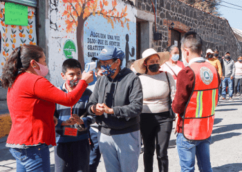 Simulacro en Xalitzintla para prevención