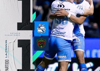 Club Puebla se mantiene invicto tras ocho fechas del campeonato