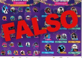 Alertan sobre cartel FALSO de la Feria de Puebla 