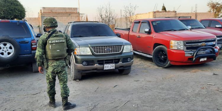 Decomisan arsenal y detienen a 9 personas en Texmelucan