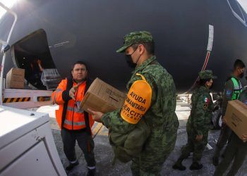 Llega avión de Fuerza Aérea Mexicana  a Rumania por connacionales que huyeron de Ucrania