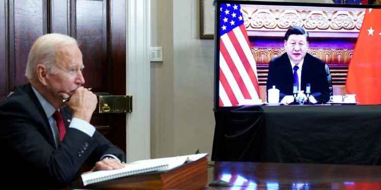 Xi pide a Biden trabajar conjuntamente por la paz mundial   