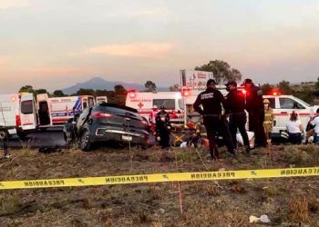 Choque en la autopista Puebla-Tlaxcala deja tres muertos    