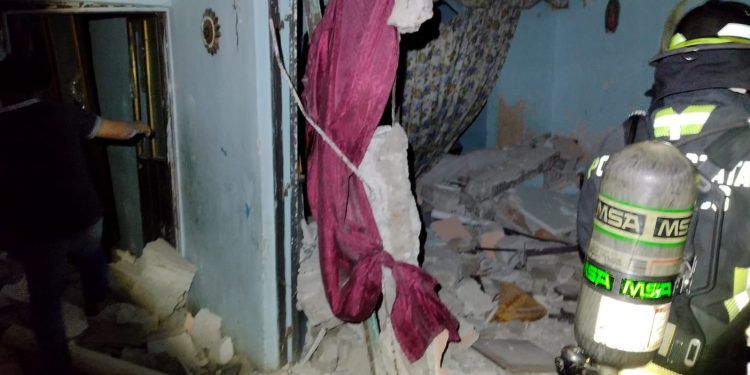 Explota tanque de gas en vivienda de Amozoc; hay cuatro heridos