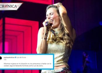 Sasha Sokol denuncia en Instagram que fue víctima de abuso de Luis de Llano