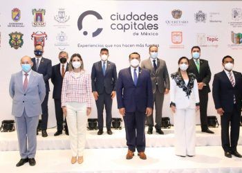 Eduardo Rivera acude al inicio de trabajos de la Asociación de Ciudades Capitales de México