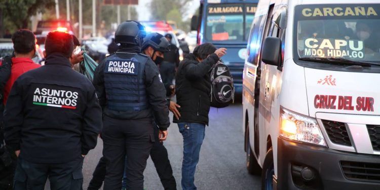 Realiza SSC Puebla operativos contra robo en el transporte público
