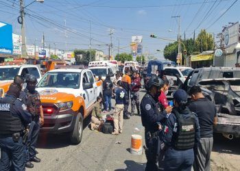Explota camioneta con pirotecnia y deja ocho lesionados en Ampliación Balcones del Sur