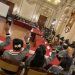 Participan estudiantes de Xochimehuacan y Caleras en sesión similar a Cabildo