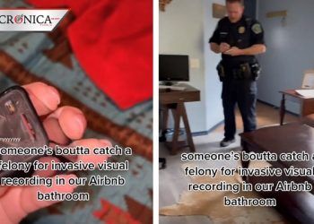 Mujer denuncia que halló cámara oculta en departamento rentado por Airbnb (VIDEO)