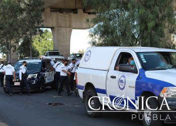 Muere hombre atropellado en la lateral de la Puebla-México 