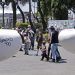 Vandalizan la obra «Tú», de José Rivelino, en el zócalo de Puebla