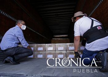 Recibe INE Puebla listado nominal para Revocación de Mandato 