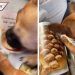 Jóvenes captan a perrito mordiendo revista; pensó que la comida de las fotos era real
