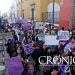 Marea púrpura se apodera de las calles de Puebla durante el 8M