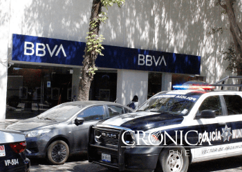 En cinco años, 50 robos a bancos en Puebla capital