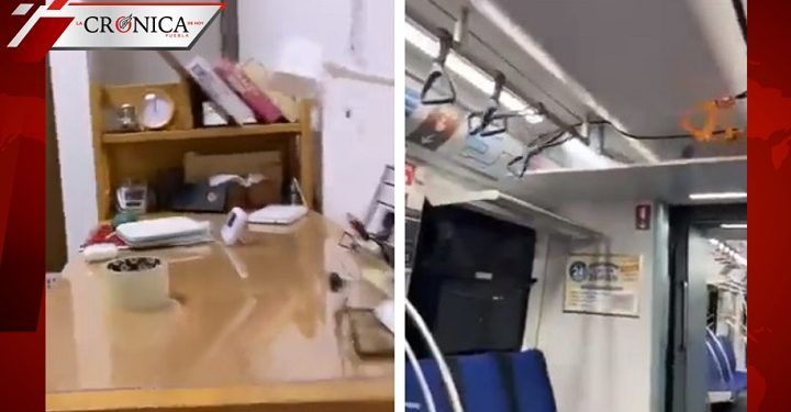 Redes difunden videos sobre el terremoto de 7.3 grados registrado en Japón