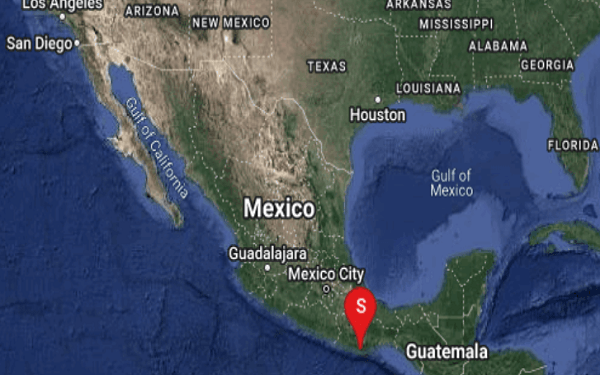 Se registra sismo de magnitud 5.7 grados en Isla, Veracruz