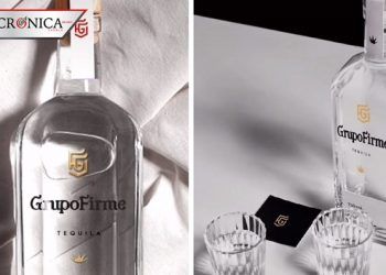 Joven muestra tequila inspirado en Grupo Firme y redes le hacen pedidos (VIDEO)