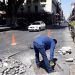 Rehabilitan calles del Centro Histórico de Puebla previo a la procesión