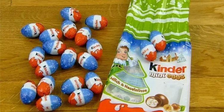 Cofepris emite alerta por contaminación por salmonela en Kinder mini eggs