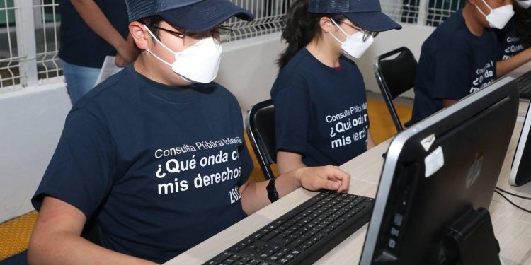Realiza DIF Municipal Puebla la Consulta Pública Infantil en Línea