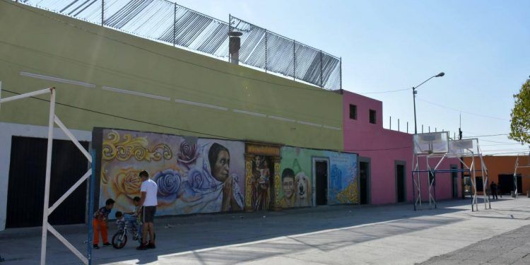 Estrenan barrios de San Antonio y El Refugio nueva imagen urbana