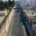 Entrega Eduardo Rivera rehabilitación de la calle 55 Sur